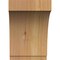 Ekena Millwork 4"W x 6"D x 6"H Imperial Rough Sawn Knee Brace, Western Red Cedar BRC04X06X06IMP00RWR - alternate 3